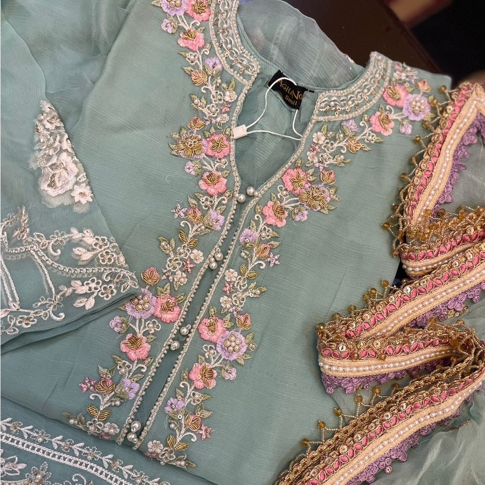 Aghanoor 2-piece original soft chiffon set